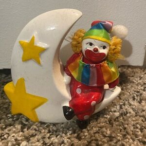 Antique clown doll/piggy bank